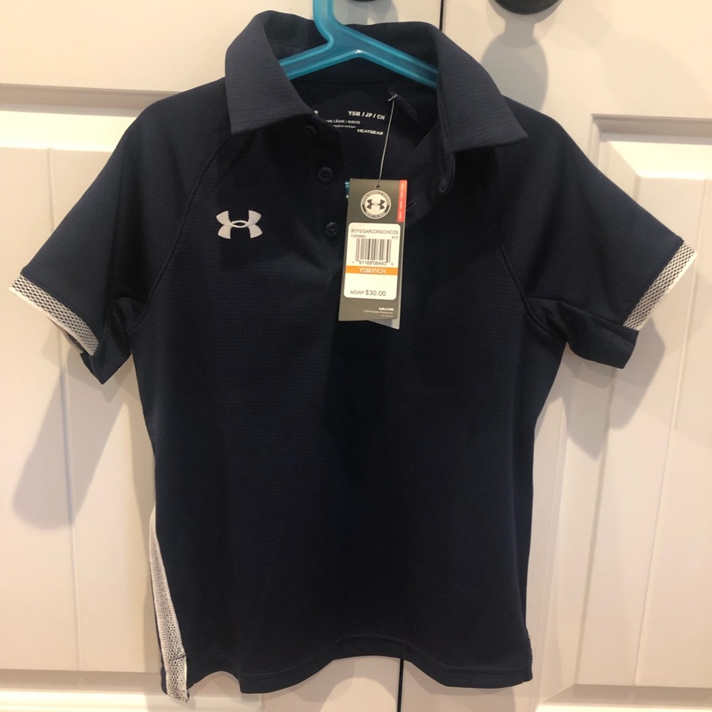 Boys Under Armour Heatgear Polo Shirt